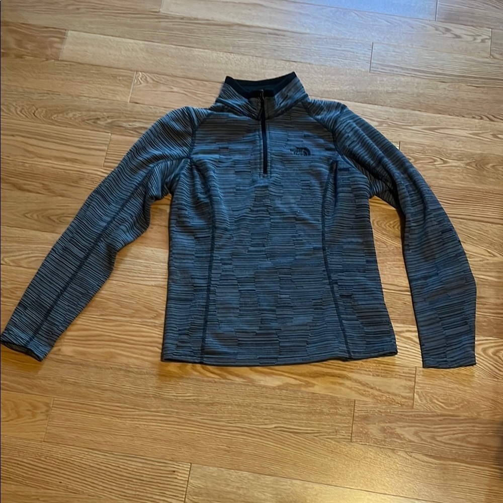 The North Face Black Patterned Pullover